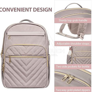 Sac à dos élégant, grande capacité, léger, design confortable pour un usage quotidien, les voyages et les activités de plein air - Product Image 6