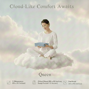 Ensemble de draps double en microfibre ultra douce de qualité supérieure, couleur unie, avec taies d'oreiller |   Literie de luxe élégante |   Doux et respirant |   2026 - Product Image 4