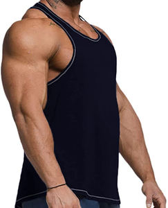 Débardeur Homme Personnalisé de Haute Qualité pour Gym, Musculation, Fitness – Gilet Sportif pour Hommes – Vente en Gros Fabricant avec Logo Personnalisé - Product Image 1