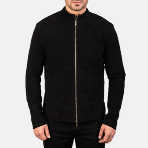 20. Blouson de motard en cuir PU léger pour homme, veste de motard décontractée, mode, OEM, ODM, logo personnalisé, fournisseur en gros, fabricant - Product Image 3