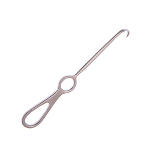 Instruments chirurgicaux orthopédiques professionnels en acier allemand, crochet à os Volkman 17 cm, à extrémité unique, petit, moyen, grand, manuel - Product Image 2