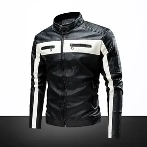 Premium Custom <b>Men</b> Genuine Leather Jacket 2026 Bulk Order Leather Jacket Supplier - Product Image 3
