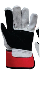 Guantes de Seguridad de Doble Palma de Cuero de Primera Calidad, Resistentes al Fuego, Antideslizantes, EN420, Protección Laboral de Alta Resistencia, Industriales - Product Image 6