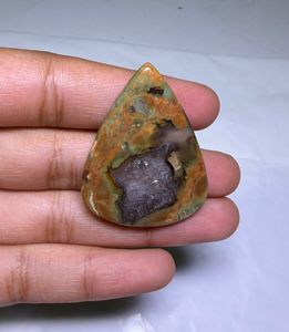 Cabochon de Jaspe Rholiite 100% Naturel de Haute Qualité, Pierre Précieuse en Vrac pour la Guérison, Jaspe en Gros pour la Fabrication de Bijoux - Product Image 4