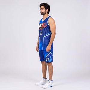Tenue de basket-ball moderne alliant des matériaux respirants, une coupe confortable et une qualité fiable pour les joueurs de tous les niveaux. - Product Image 6