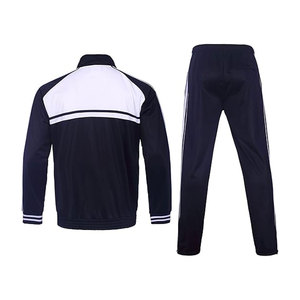 Conjuntos Deportivos de 2 Piezas para Hombre, Trajes Deportivos Casuales para Correr, Conjuntos Deportivos Cálidos con Cremallera Completa y Bolsillos, Cómodos - Product Image 2
