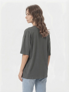 T-shirt décontracté à manches courtes pour femme, coupe ample, style sport et course, idéal pour l'été, 180 g/m² - Product Image 5