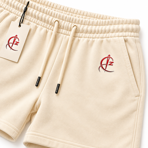 Shorts Bermuda en Coton Uni pour Homme avec Cordon de Serrage, Taille Mi-Haute, Tissu Tricoté Respirant, Style Décontracté, Prix Abordable - Product Image 5