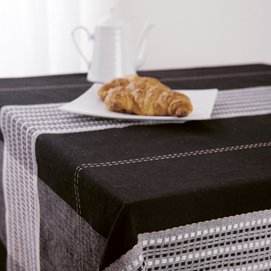 Chemin de table en lin tissé jacquard pour décor de restaurant rassemblements festifs repas décontractés mariages banquets - Product Image 6