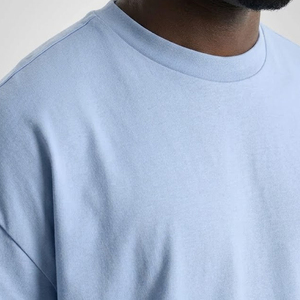 Camiseta Oversize de Hombre con Hombros Caídos, Cómoda, de Algodón Suave, Ajuste Holgado, Ropa Casual de Moda para Hombre - Product Image 6