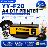 Kit de démarrage professionnel pour imprimante DTF A4 2026 - Machine d'impression par transfert thermique de bureau pour débutants en DIY de t-shirts