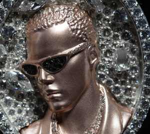 Colgante Facial 3D Personalizado |   Joyería con Incrustaciones de Moissanita VVS |   Colgante de Plata de Ley 925 con Foto Personalizada Estilo Hip Hop - Product Image 2