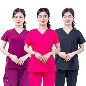 ชุดเครื่องแบบนางพยาบาลชุดสครับทางการแพทย์สำหรับผู้หญิงและผู้ชายป้องกันฝุ่นเสื้อผ้าจากโรงงาน - Product Image 3