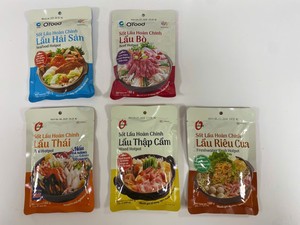 Salsa para Hotpot de Cangrejo de Agua Dulce 180g, Base de Sopa Tradicional Vietnamita Lau Rieu Cua, Extracto de Cangrejo Auténtico, Lista para Cocinar, O'Food - Product Image 4