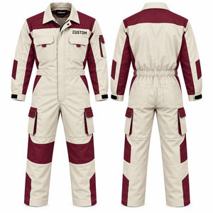 Overol de Trabajo de Alta Visibilidad al por Mayor, Uniforme de Trabajo de Seguridad Unisex para Hombre, Traje de Trabajo Industrial Reflectante de Manga Larga - Product Image 1