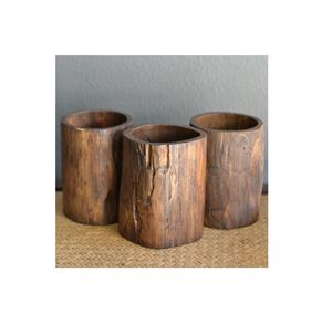 Wood <b>Desk</b> Pencil Holder Stand Multi Purpose Natural crafts Elegant For Mother's day Gifts Pen Pencil Holder With Amazing Price - Product Image 3