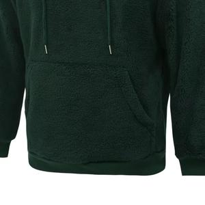Sudadera con capucha de forro polar Sherpa unisex personalizada, suéter tipo manta con capucha extragrande para hombre, sudadera con capucha cálida con cremallera de alta calidad - Product Image 6