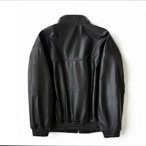 Nouvelle veste en cuir de vachette mi-vintage à la mode pour femmes en peau de mouton véritable avec décorations en perles et rayures fabriquée aux États-Unis - Product Image 6