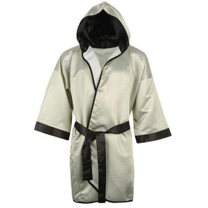Robe de boxe personnalisée en gros, en matière durable, respirante, écologique, pour la protection lors de la marche au ring, avec logo personnalisé - Product Image 4