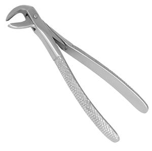 Fórceps de dientes de acero reutilizables, instrumentos de extracción Dental Manual, puntas dentadas, patrón inglés para instrumentos dentales quirúrgicos - Product Image 1