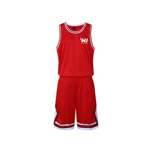 Comfortable Plus Size Shorts Sleeve Men Basketball Uniform Outdoor Sports Wear Basketball Uniform For Sale - Product Image 2
