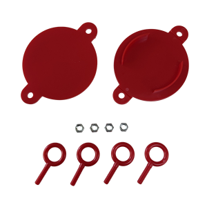 Tapas de plástico rotibles FDC para espuma de entrenamiento, para incendios clase A/B, 2-1/2' - Product Image 1