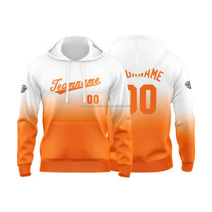 Sudadera con Capucha Extra Grande con Logotipo Personalizado, Sudadera de Sublimación Lisa Unisex de Algodón y Poliéster, Sudadera Informal Lisa para Hombre y Mujer - Product Image 1