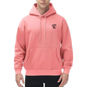 Sweat-shirts de sport pour hommes en coton 100% couleur unie pour l'hiver, respirants, coupe régulière, vêtements de mode, haute qualité, prix avantageux - Product Image 1