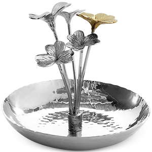 Porte-bijoux en métal en forme d'arbre de coco, support pour bagues - Product Image 3