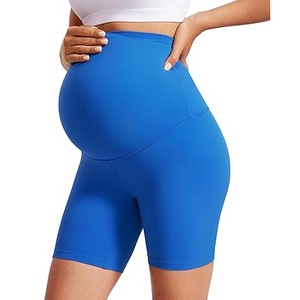 Breathable Women's High Waisted Activewear Biker Shorts with <b>Tummy</b> <b>Control</b> & Scrunch Butt Lifting Custom Logo Gym Yoga Shorts - Product Image 1