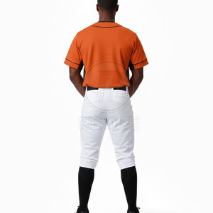 Prix de gros, uniforme de baseball respirant, design personnalisé, vêtements d'entraînement de haute qualité - Product Image 2