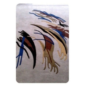 Premium Handmade Wool Rug Hand Tufted Area Carpet Modern Luxury Living Room Hotel Lobby Decor Custom Design Wholesale Manufactur - Product Image 1