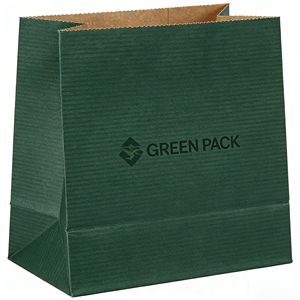 Bolsa de Papel Kraft Natural para Papas Fritas, Biodegradable, Cartón Reciclado, Cera de Soja - Product Image 3