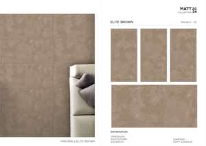 Carreaux de porcelaine premium finition mate 60x120cm 600x1200mm 24x48 pour murs et sols intérieurs de luxe - Product Image 4