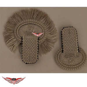 KEW - Epaulettes Personalizadas de Hombro con Alambre Metálico y Mylar, Estilo Vintage Ecológico, Bordadas, Duraderas y Personalizables - Product Image 3