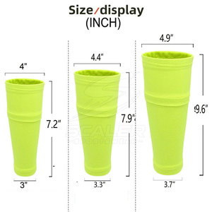 สนับแข้งฟุตบอลสำหรับผู้ใหญ่ วัสดุ EVA ป้องกันอย่างดี ระบายอากาศได้ดี น้ำหนักเบา - Product Image 6