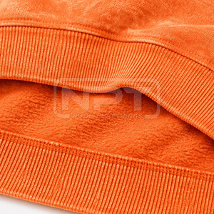 เสื้อฮู้ดดี้สีพื้นขายดีที่สุด ทรงโอเวอร์ไซส์ คุณภาพเยี่ยม ราคาสุดคุ้ม แบบฟอกสี - Product Image 4