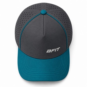 Casquette de baseball réglable BFIT avec panneau en maille respirante et logo brodé, vêtements de golf, vêtements de sport de plein air - Product Image 1