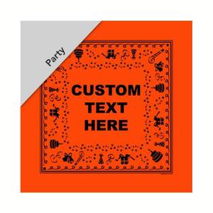 Foulard Bandana Ethnique en Coton de Qualité Supérieure 55x55 cm – Personnalisable par Sublimation, Respirant, Carré, Mode, Cache-Visage - Product Image 5