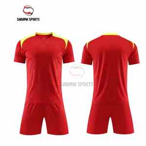 เสื้อฟุตบอลผู้ชายราคาประหยัด แห้งเร็ว ชุดฟุตบอลสไตล์นักเตะระดับไฮเอนด์ เสื้อฟุตบอลผู้ชายขายส่งสำหรับสโมสรและทีม - Product Image 1