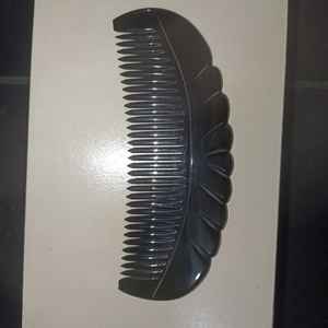 Peine de Cuerno de Buey Natural, Anti-Rotura, Dientes Lisos, Auténtico Peine de Cuerno de Búfalo Hecho a Mano, Estilo Moderno, Grabado Personalizado - Product Image 1