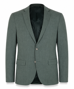 เสื้อเบลเซอร์ทรงเข้ารูปสำหรับผู้ชาย แบบกระดุมแถวเดียว ปกแบบ Notched Lapel ผลิตจากโพลีเอสเตอร์ 74% รับสกรีนโลโก้ - Product Image 4