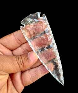 Collection de verre artistique façonné à la main : Points rituels et lunes croissantes - Product Image 3