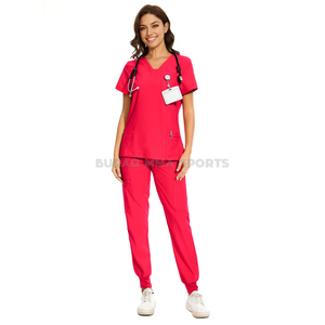 Conjunto de Uniforme Médico para Hombre, Ropa de Trabajo Elástica para Enfermeros - Product Image 1