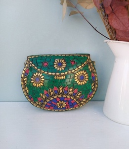 Mesdames Firoja design à la mode de sacs à main de travail en mosaïque pochettes en métal pour femmes et filles à bas prix par LUXURY CRAFTS - Product Image 5