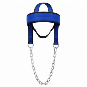 Premium Cowhide Weight Lifting Neck <b>Training</b> <b>Head</b> Harness Custom Logo Non Slip Design Professional Fitness Equipment - Product Image 2
