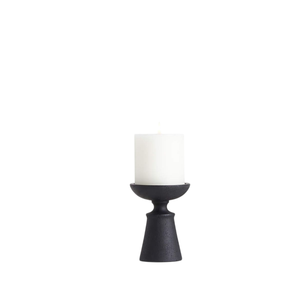 Support à bougies en gros, nouveau, pour la décoration intérieure, porte-bougie de haute qualité, finition noire, en aluminium coulé, personnalisé, fait main - Product Image 3