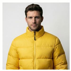 Vente en gros de vestes d'hiver en peluche avec logo personnalisé pour hommes vestes à bulles imprimées par sublimation avec procédé de revêtement fournisseur pakistanais - Product Image 1