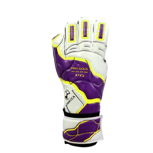 Gants de gardien de but de football professionnels, antidérapants, en latex, fabrication directe, logo personnalisé, gants de gardien de but de football. - Product Image 2