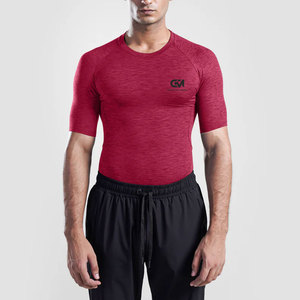 Advanced Performance 100% Cotton Fitness <b>Clothing</b> Compression Shirt Breathable Quick Dry Eco-Friendly Fabric for Active Sports - Product Image 1